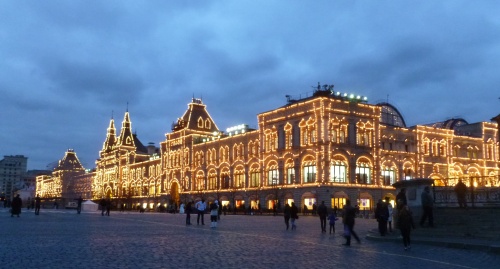 Moscow by night - Kaufhaus GUM